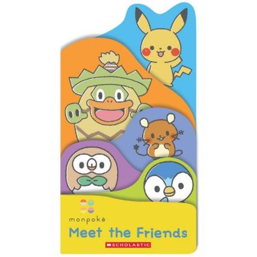 Meet the Friends (Monpoké Board Book) - by Scholastic