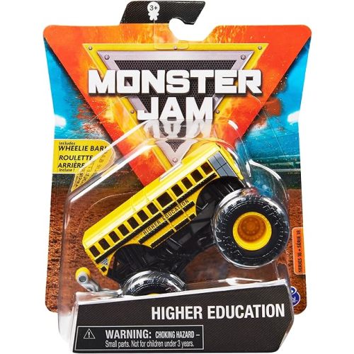 Monster Jam, Official Higher Education Monster Truck, Die-Cast Vehicle, Arena Favorites Series, 1:64 Scale