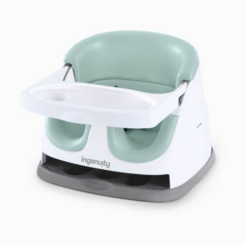 Ingenuity Baby Base 2-in-1 Feeding Booster and Floor Seat - Mist