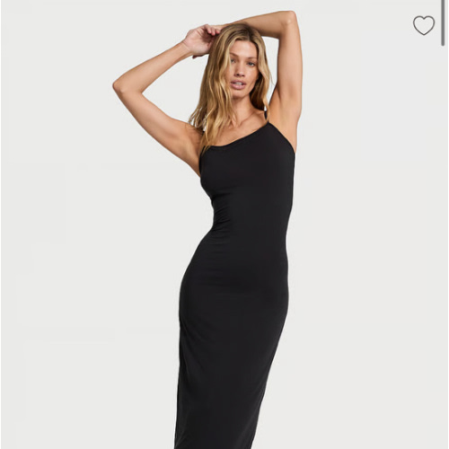 Luxe Cashmere Blend Long Slip Dress