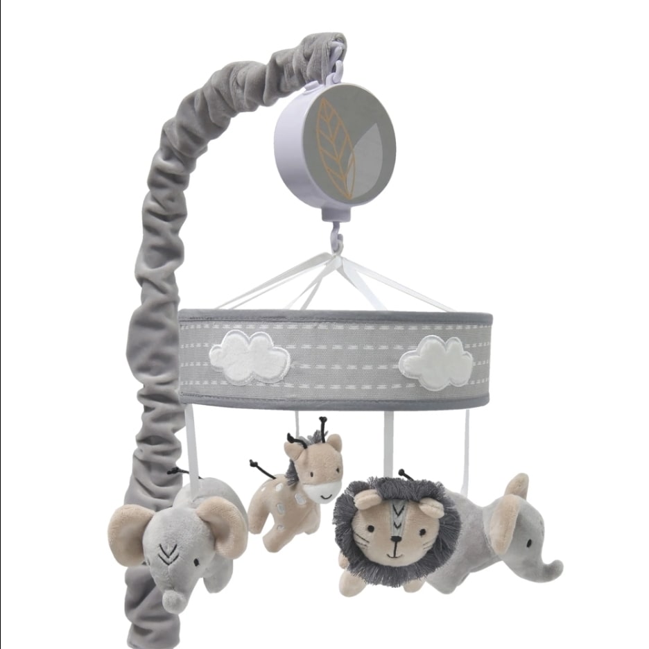 Jungle Safari Musical Baby Crib Mobile