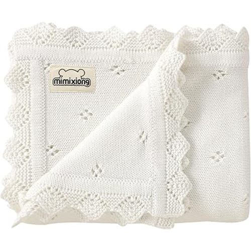 Knitted Crochet Baby Blanket