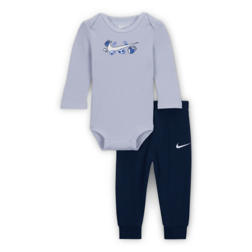Nike Play For All Baby (0-9M) Long Sleeve Bodysuit and Pants Set. Nike.com