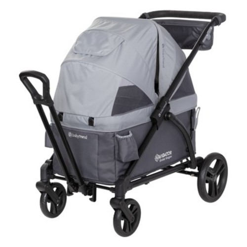 Baby Trend Navigator 2-in-1 Stroller Wagon, Color: Madrid Gray