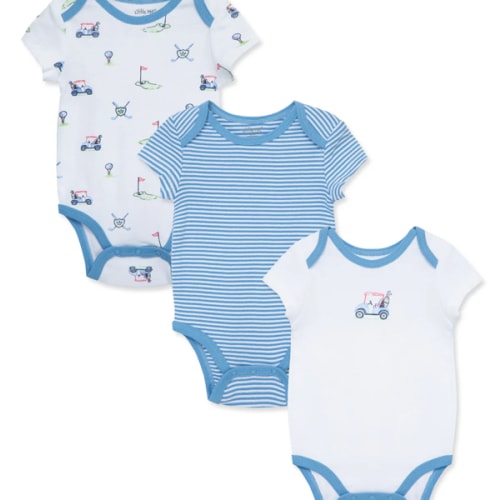 Golf Club 3-Pack Bodysuits
