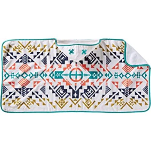 Pendleton Hooded Baby Towel, Shared Spirits Ivory