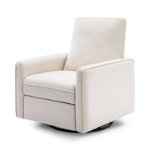 Davinci Penny Recliner And Swivel Glider - Performance Cream Eco-weave