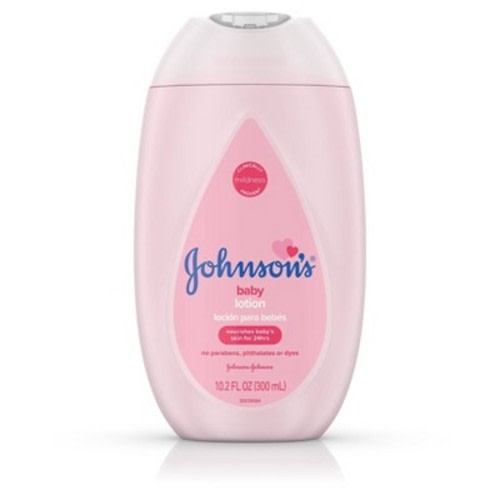 Johnson's Moisturizing Pink Baby Lotion with Coconut Oil - 10.2oz