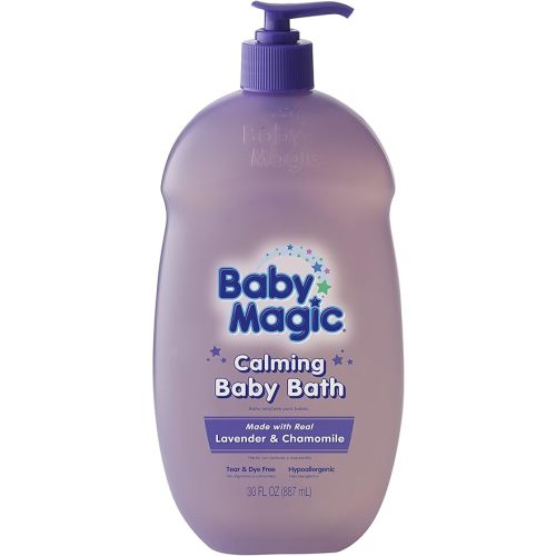 Baby Magic Calming Baby Bath, Lavender and Chamomile, 30 Fluid Ounce