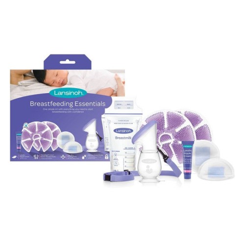 Lansinoh Breastfeeding Essentials Kit for Nursing Moms 1 ct | Shipt