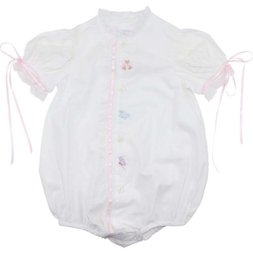 Floral Embroidered Heirloom Bubble