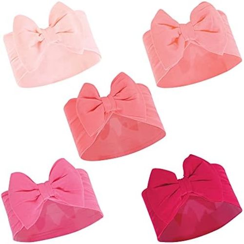 Hudson Baby Cotton and Synthetic Headbands, Size 0-24 Months