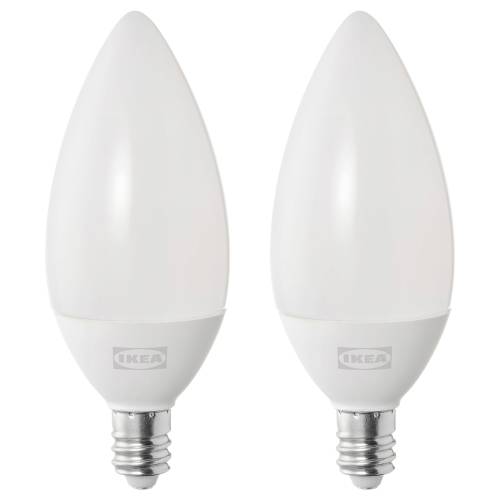 SOLHETTA LED bulb E12 250 lumen - chandelier/opal