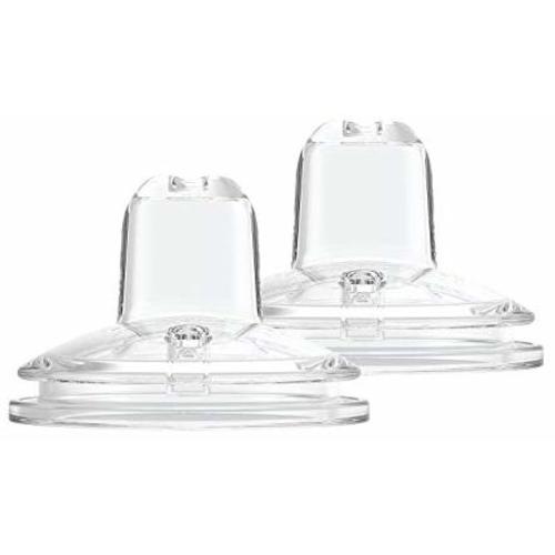 Dr. Brown's Options+ Wide-Neck Baby Bottle Sippy Spout, 2 Count