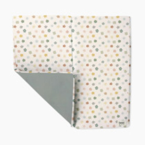 Toki Kids Standard Organic Cotton Play Mat - Playful Posies