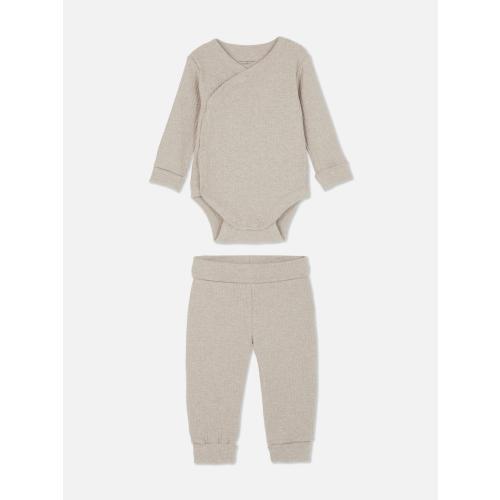 Newborn Wrap Bodysuit and Leggings