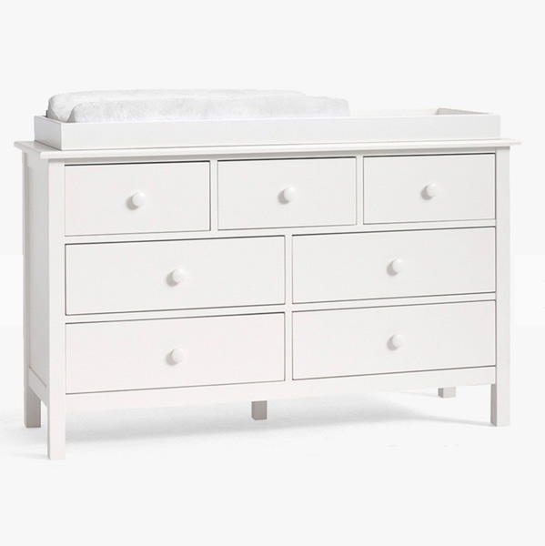 Kendall 7-Drawer Dresser & Topper Set (55w x 19d")