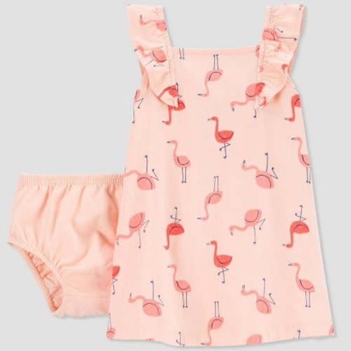 Carter's Just One You®️ Baby Girls' Flamingo Romper - Pink