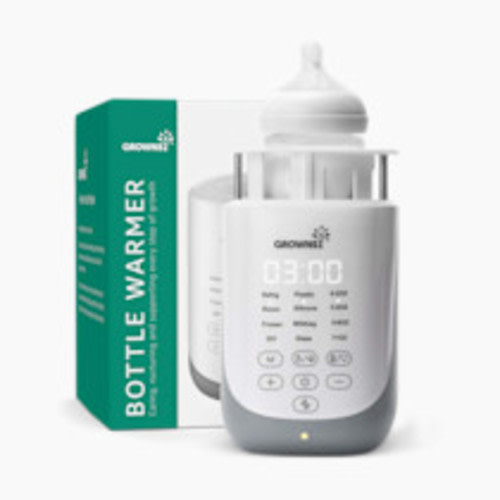 GROWNSY Fast Bottle Warmer with Auto-Lift and Night Light