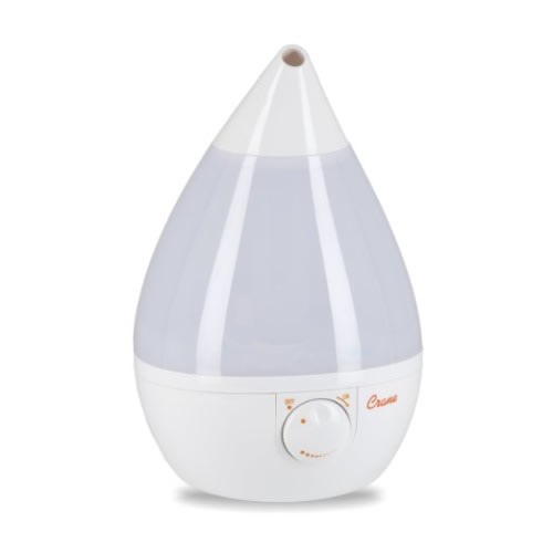 Crane Drop Shape Ultrasonic Cool Mist Humidifier, Model# EE-5301 - White