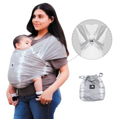 Baby K’tan Pre-Wrapped Ready To Wear- Baby Carrier - Graphite Grey