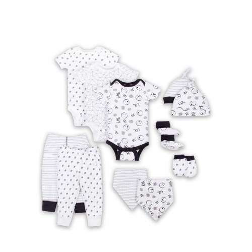 Little Star Organic Baby Gender Neutral Newborn Clothes Shower Gift Set, 11-Piece Set