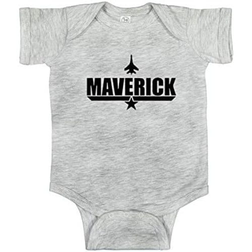 Southern Sisters Maverick Jet Fighter Pilot Baby Clothes Unisex Newborn Grey Sleeveless Cotton Onesie