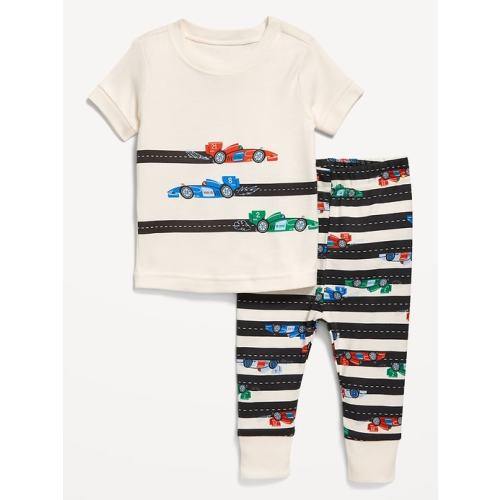 Snug-Fit Graphic Pajama Set for Toddler & Baby