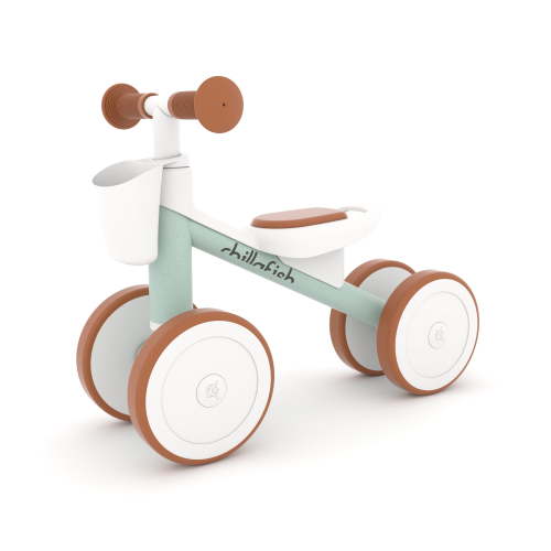 Chillafish Quadi Racer 4-Wheel Ride-On Toy for Toddlers Ages 1-3, Adjustable Seat, Indoor and Outdoor Use, Breeze
