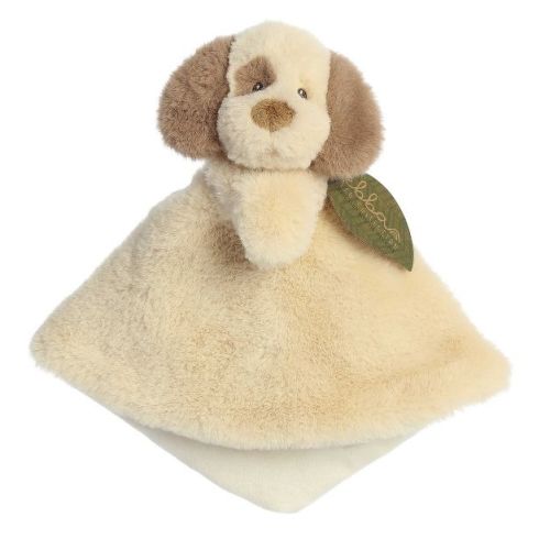 ebba Medium Toddy Dog Luvster Eco ebba Eco-Friendly Baby Stuffed Animal Brown 12"
