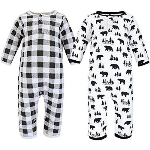 Hudson Baby Unisex Baby Premium Quilted Coveralls