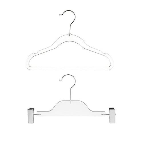 Kid's Clear Slim Hangers