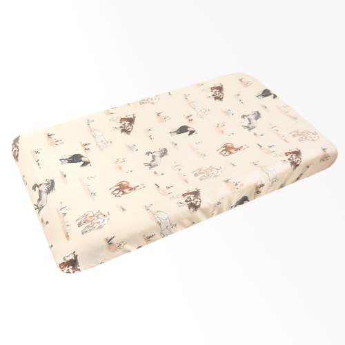 Premium Knit Diaper Changing Pad Cover - Montana