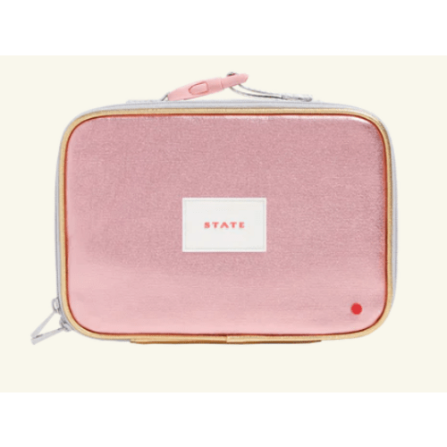 STATE Bags - Rodgers Lunch Box Metallic Pink/Silver/Gold