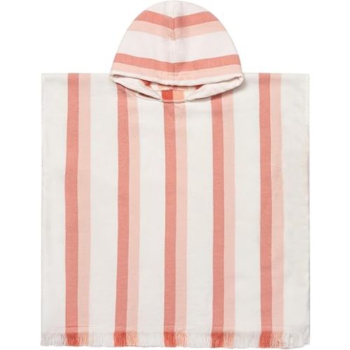 Nora's Nursery Hooded Baby Towels 50x50cm | Ultra Soft 350GSM Baby Hooded Towel for Boys & Girls | Absorbent, Quick Dry Hooded Bath Towel for Babies 0-3 Years | Premium Kids Hooded Bath Towel (Coral)