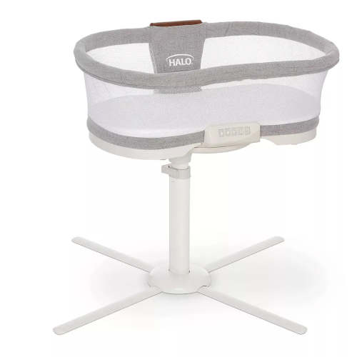 Bassinet Swivel Sleeper - Dove Grey Tweed
