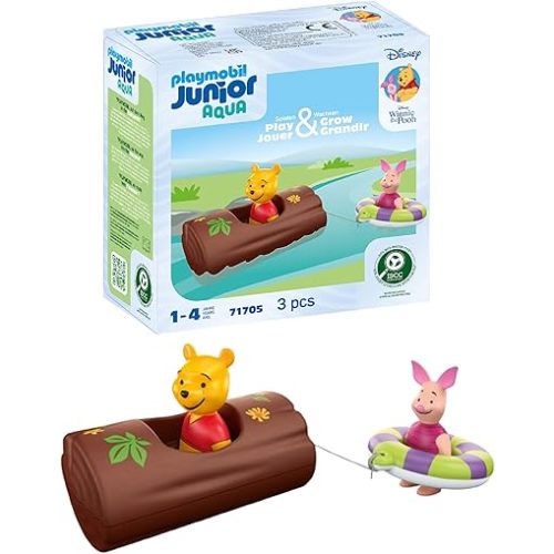 PLAYMOBIL Junior & Disney: Winnie The Pooh's & Piglet's Water Adventure
