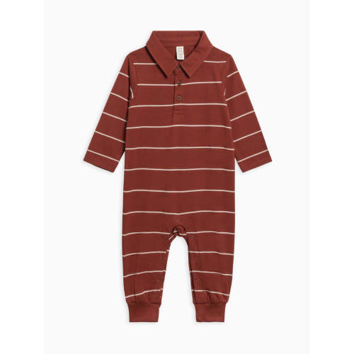 Hunter Stripe / Garnet / 3-6M