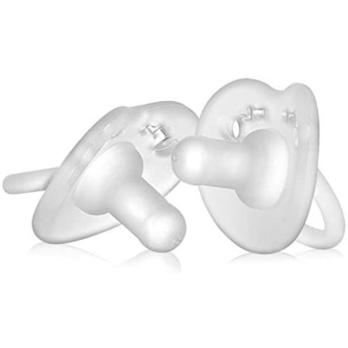 Evenflo Feeding Balance Plus Stage 1 Cylindrical Baby, Newborn and Infant Pacifier - Developed with Pediatric Feeding Specialists - 0 to 6 Months (Pack of 2)