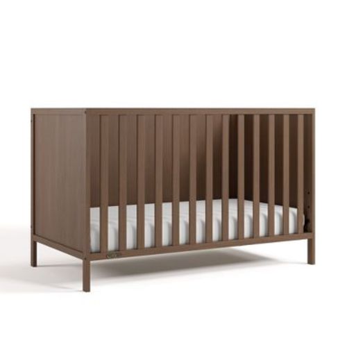 Graco Theo 3-in-1 Convertible Crib Hazelnut