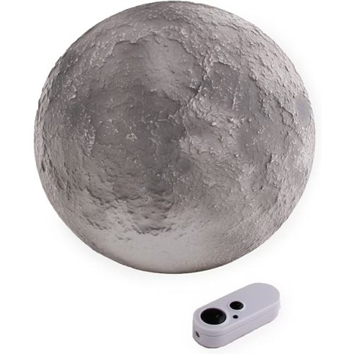 Uncle Milton Moon in My Room - 12 Light-Up Lunar Phases, Remote Control or Automatic, STEM Toy, Great Gift for Boys & Girls Ages 6+