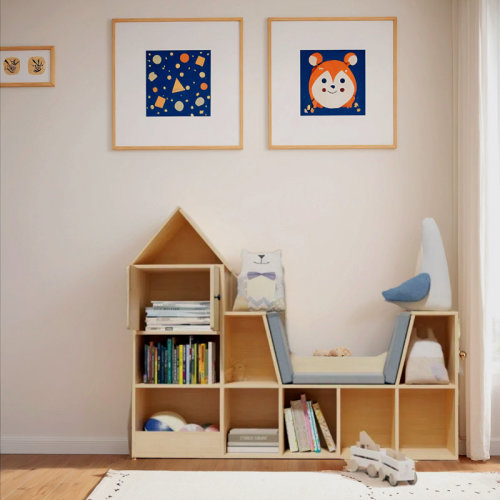 Harper Orchard Readlyn 42.5'' H X 56.8'' W Cube Unit Bookcase & Reviews | Wayfair