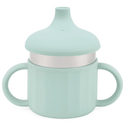 Lulyboo Baby Stainless Steel Sippy Cup – Durable Spill-Resistant Cup for Toddlers