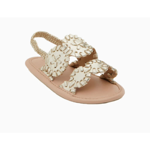 Baby Lauren Sandal - Platinum – Jack Rogers USA