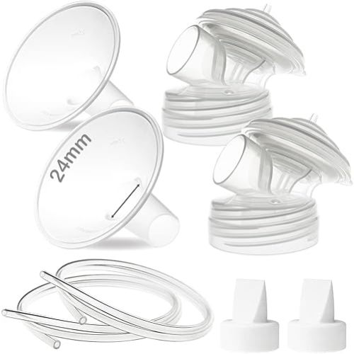 Nenesupply 24mm Pump Parts Compatible with Spectra S1 Spectra S2 Pumps Replacement Kit to Spectra Pump Parts Replace Spectra S2 Accessories and Spectra Flange Duckbill Valve Backflow Protector