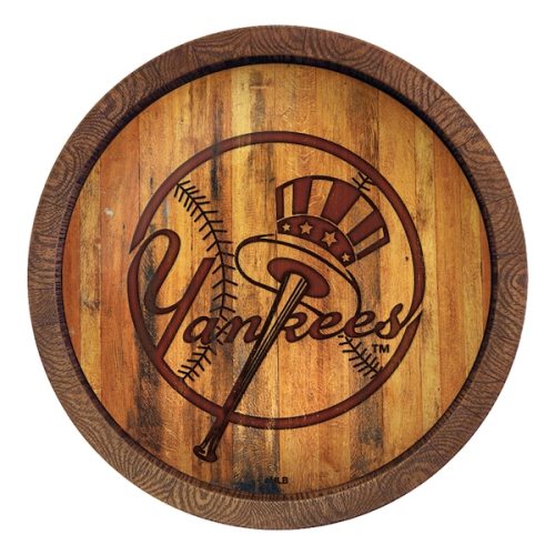 New York Yankees 20.25" x 20.25" Faux Barrel Top Sign
