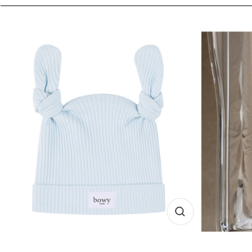 Double Knot Beanie - Powder Blue
