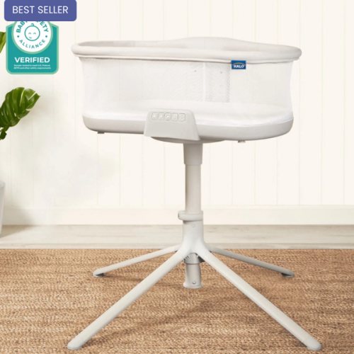 HALO - BassiNest Soothing Swivel Sleeper 3.0S - white/grey