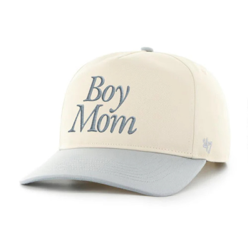 Boy Mom '47 Two Tone HITCH Snapback Hat - Barstool Sports Hats & Merch