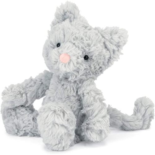 Jellycat Squiggle Kitty Stuffed Animal, Small, 9 inches